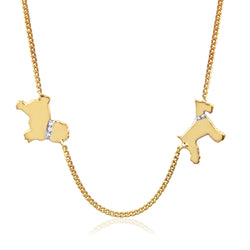 14 KT Gold with Diamond Collar Necklace.  Available in 1/2 in, 3/4 in , 1 in