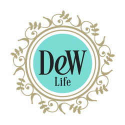 Original Design "DeWLife" Medallion ~Large Quarter Size Necklace in Sterling Silver .925