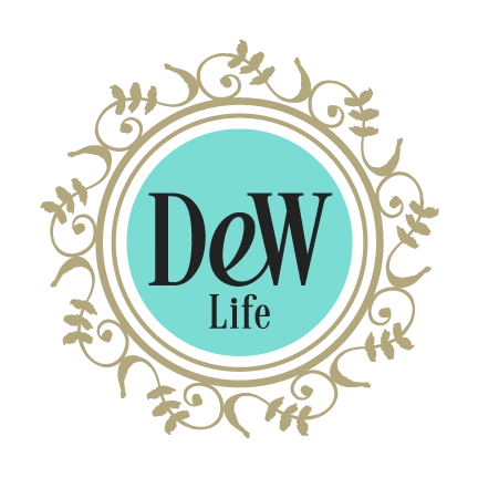 Original Design "DeWLife" Medallion ~Large Quarter Size Necklace in Sterling Silver .925